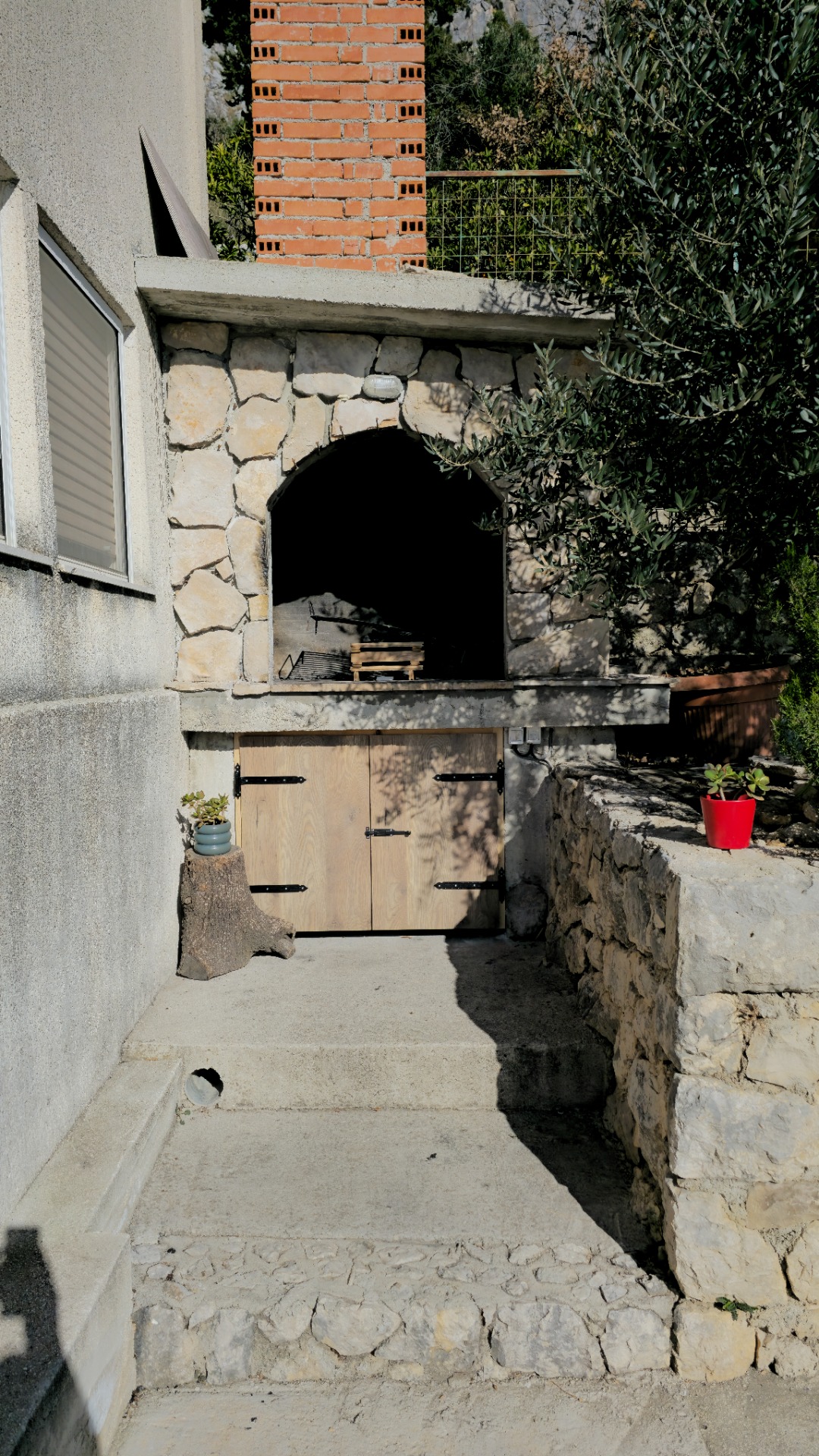 Terrace with sea view